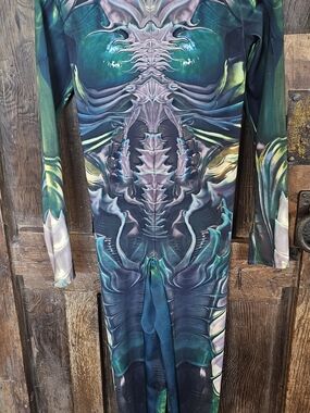Candy Catz Women's Jumpsuit in Teal Multi-Print